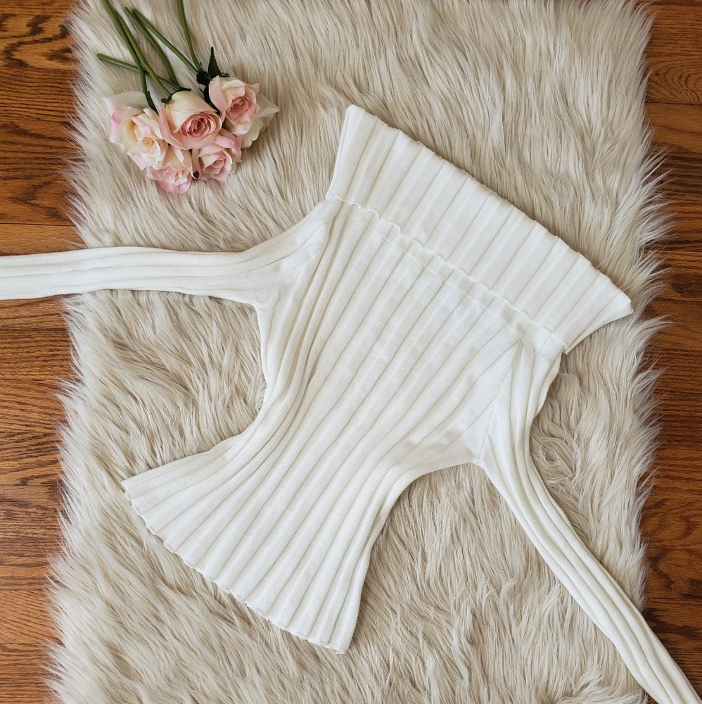 Zara Off the Shoulder Sweater